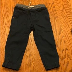 Baby boy 24M blue drawstring pants